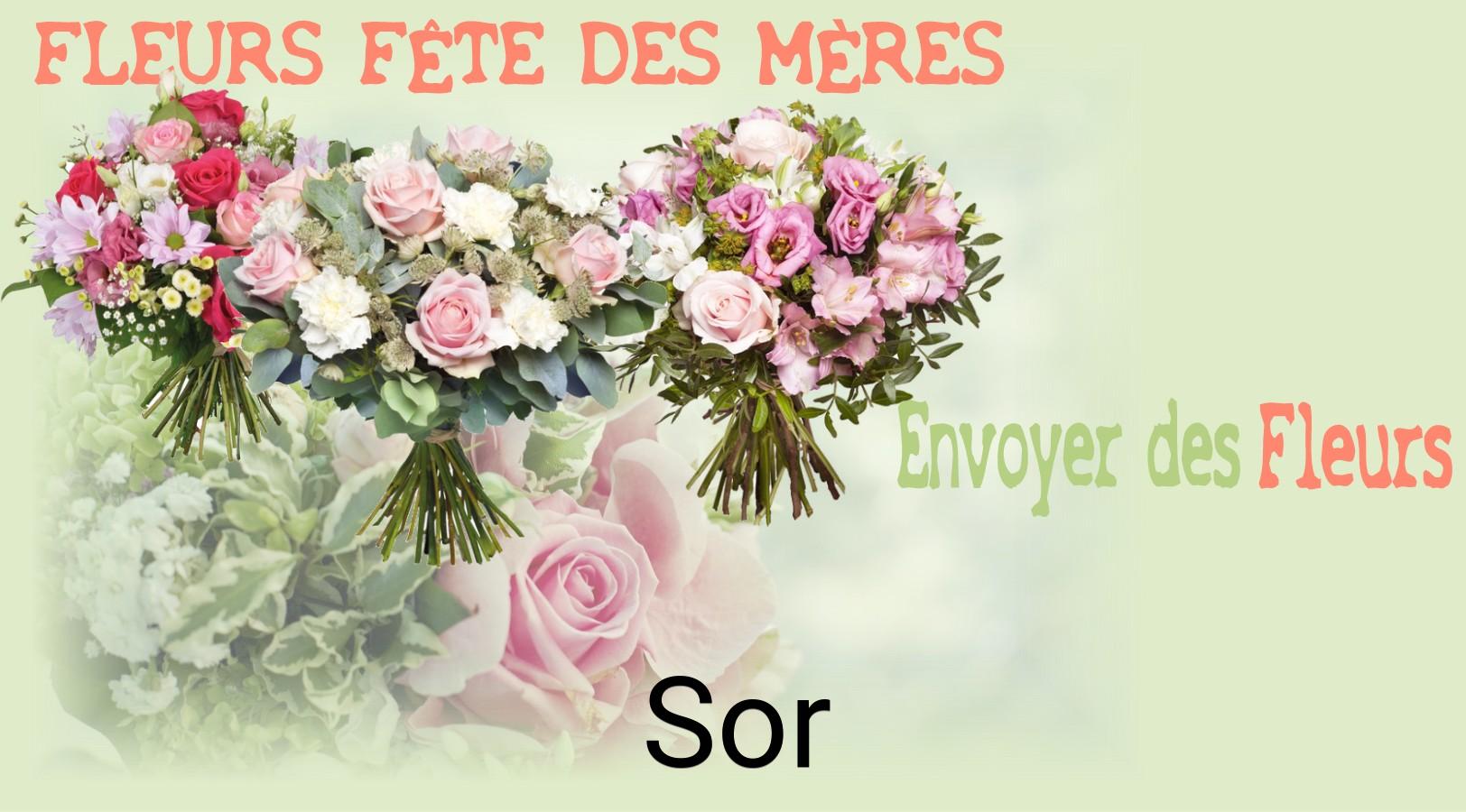 Bouquet de Fête des Mères livré à Sor